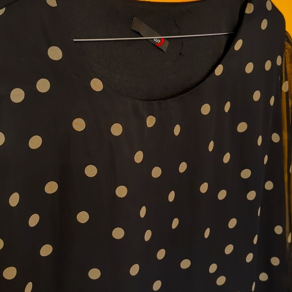 DJT POLKA DOT SHIFT DRESS - Picture 5 of 8